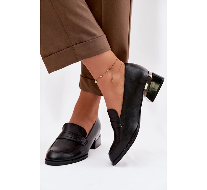 Dámské polobotky na Černé model 22100835 - VINCEZA Dámské polobotky na Černé model 22100835 - VINCEZA