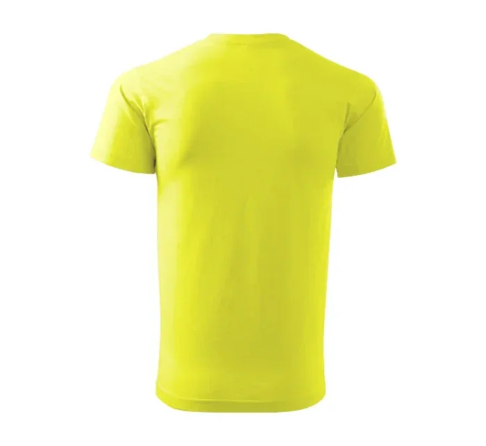 Heavy New tričko unisex neon yellow