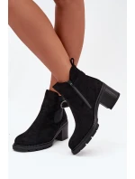 Boty na podpatku  model 216653 Step in style