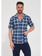 Pyžamo Cornette 318/62 cr/r M-2XL pánské rozepínací