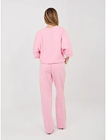 Tepláková souprava s lemováním růžová (22215) Tepláková souprava s lemováním růžová (22215)