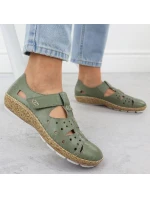 damskie na  zielone model 22033791 - Rieker