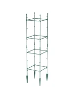 PODPĚRY PRO ROSTLINY PODPĚRY PRO KVĚTINY 29x29x120 CM FOREST GREEN dětské