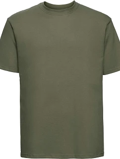 Russell Athletic 180M Tričko z těžké bavlny "Authentic" 10.180M olive