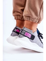 Dámská sportovní obuv nazouvací šedá Klayra Dámská sportovní obuv nazouvací šedá Klayra