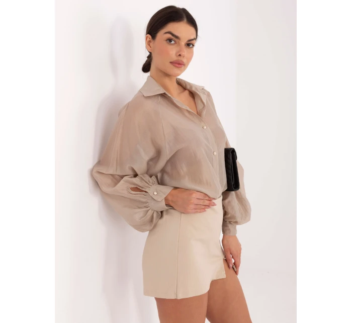 Szorty IT SN model 21795614 beżowy - FPrice Szorty IT SN model 21795614 beżowy - FPrice