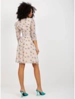 Šaty LK SK model 18453838 béžová - FPrice Šaty LK SK model 18453838 béžová - FPrice