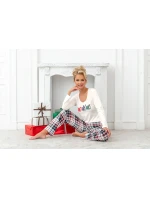 Pyžamo Ho Ho Long Ecru - Donna Pyžamo Ho Ho Long Ecru - Donna