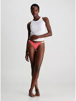 Spodní prádlo Dámské kalhotky STRING THONG (DIPPED) 000QD5157ETBK - Calvin Klein
