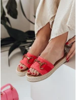 Dámské žabky MISSWAVE červené FashionStreet ZY0948