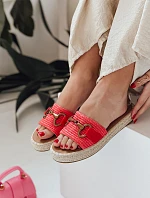 Dámské žabky MISSWAVE červené FashionStreet ZY0948
