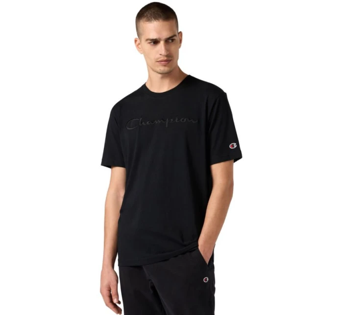 Pánské tričko SS Tee black model 21479795 KK001 pánské - CHAMPION