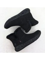 Dámské nepromokavé sněhule s kožíškem model 21906050 černé - Rieker