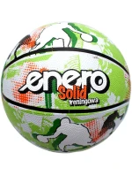 BASKETBAL ENERO SOLID R.7 ZELENÁ A BÍLÁ