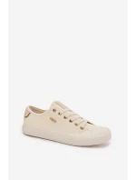 Dámské tenisky Big Star model 22016655 Světle béžové - Big Star Shoes