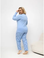 Piżama DU PI FP model 22016569 jasny niebieski - FPrice