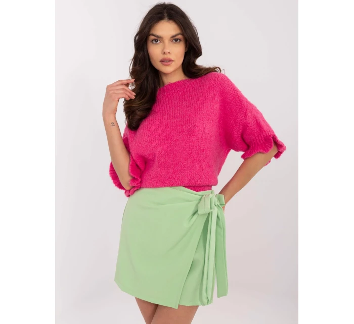 Jumper MI SW model 20912920 fluo růžová - FPrice Jumper MI SW model 20912920 fluo růžová - FPrice