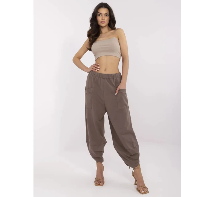 Tepláky RV DR model 21021747 hnědé - FPrice Tepláky RV DR model 21021747 hnědé - FPrice