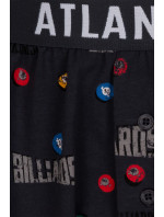 Pánské volné boxerky ATLANTIC 2Pack - tmavě modré/tmavě šedé