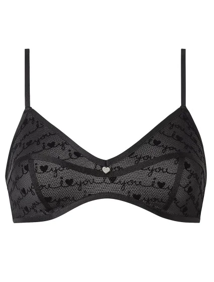 Dámská nevyztužená podprsenka I Heart You V-Day QF6713E-VE6 - Calvin Klein