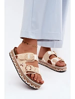 Klapky na platformě model 227935 Step in style