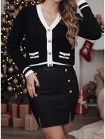 mini sukně v černé barvě Dstreet model 21982088 - FashionStreet