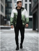 Pánská zimní lyžařská bunda zelená FashionStreet TX5126