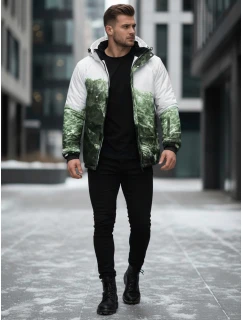 Pánská zimní lyžařská bunda zelená FashionStreet TX5126
