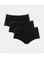 sloggi 24/7 Cotton Midi C3P - BLACK - SLOGGI BLACK - SLOGGI