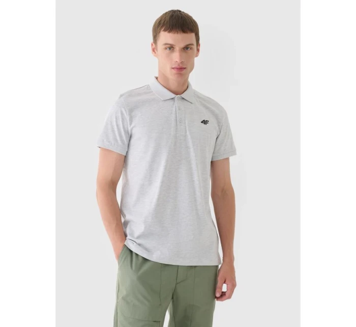 Pánské polo tričko regular 4F 4FWMM00TPTSM367-27M pánské Pánské polo tričko regular 4F 4FWMM00TPTSM367-27M pánské