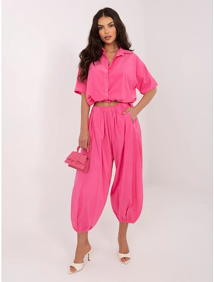 IT SP kalhoty FL10309 1.91 tmavě růžová