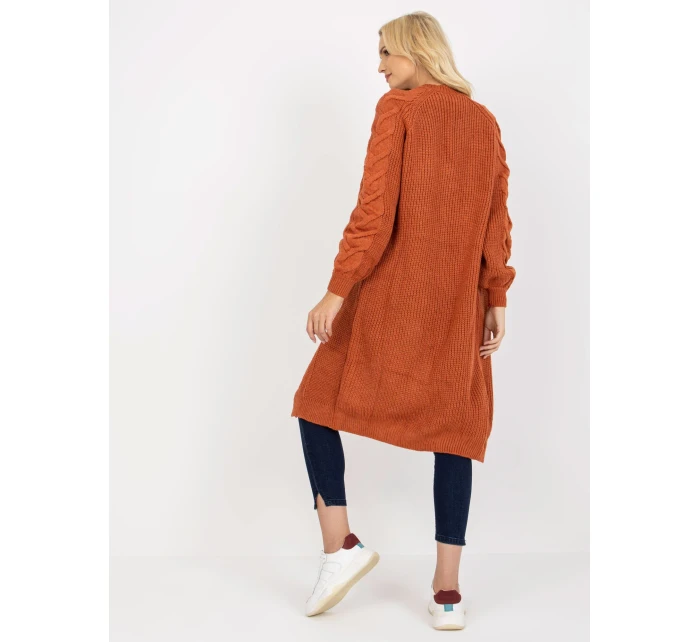 Dámský svetr LO SW LK  tmavě oranžový model 17714719 - FPrice
