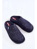 Klasické dámské pantofle Big Star KK276013 Námořnická modrá Klasické dámské pantofle Big Star KK276013 Námořnická modrá