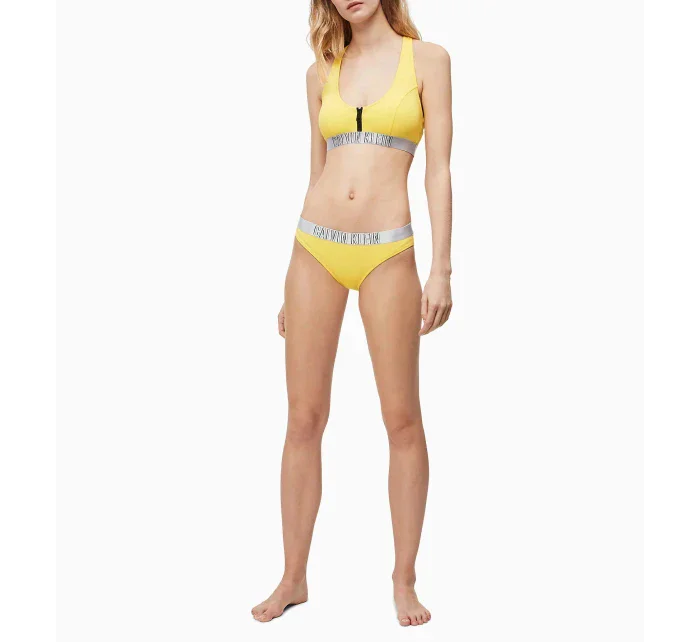 Vrchní díl plavek model 7763238 žlutá - Calvin Klein
