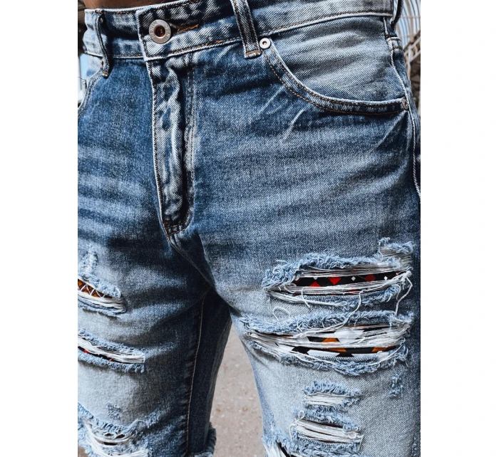 Pánské džínové šortky modré Dstreet model 21964760 - FashionStreet