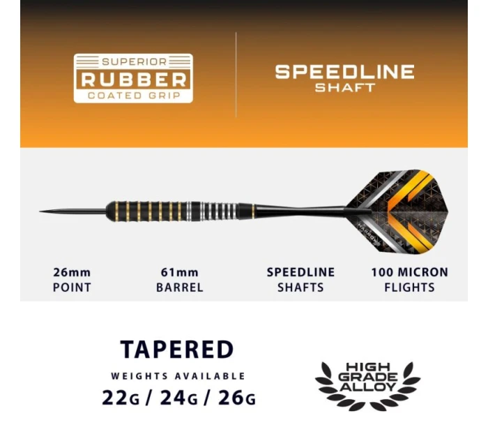 Šipky Harrows VULCAN steeltip