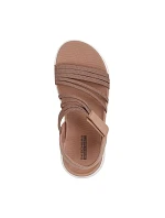 Dámské sandály Skechers GO WALK FLEX SANDAL EMMA 141473 TAN Dámské sandály Skechers GO WALK FLEX SANDAL EMMA 141473 TAN