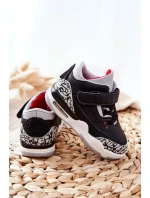 Dětské Sportovní Boty Černé a červená Linen Dětské Sportovní Boty Černé a červená Linen
