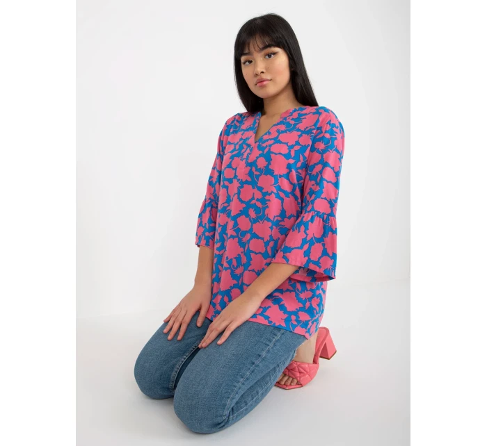 Dámská halenka model 18132660 růžová - FPrice