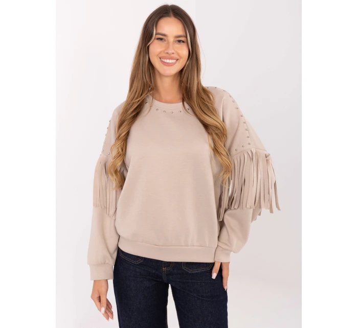 Bluza IT BL model 21421302 beżowy - FPrice Bluza IT BL model 21421302 beżowy - FPrice