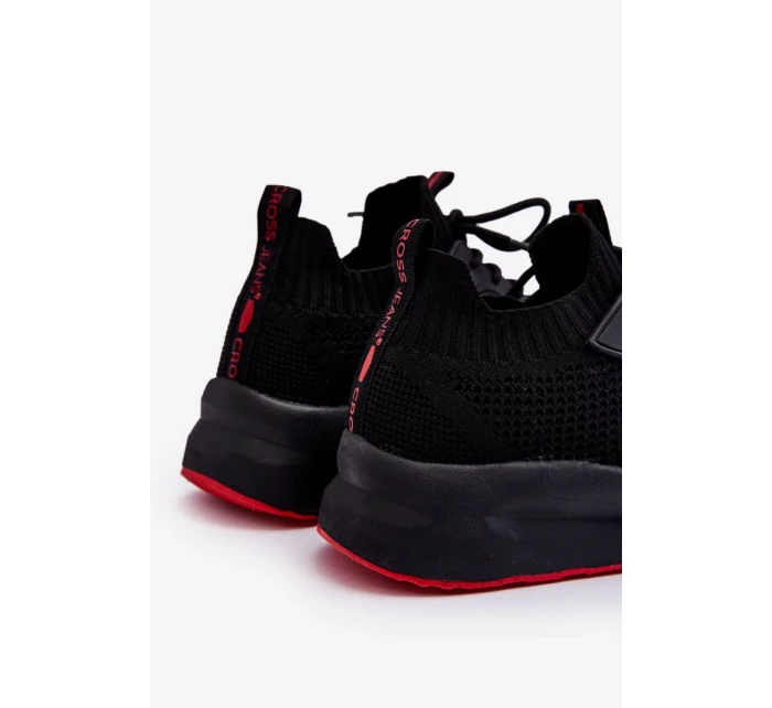 Dámské Cross Jeans Slip-on Sneakers LL2R4032C Černá Dámské Cross Jeans Slip-on Sneakers LL2R4032C Černá