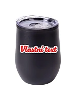 Personalizovaný termohrnek "BOWL" s vlastním textem s obrysem