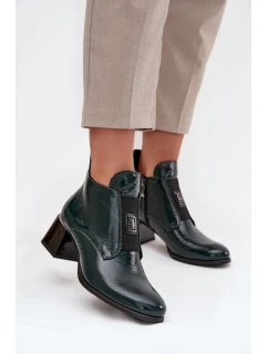 Boty na podpatku model 219405 Step in style