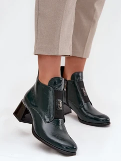 Boty na podpatku  model 219405 Step in style