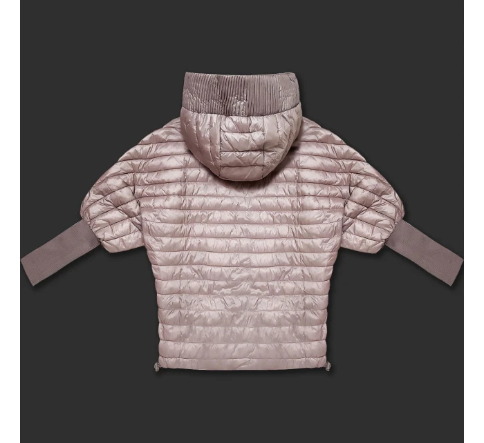 Světle růžová dámská netopýří bunda Minority (P3-6913-52)