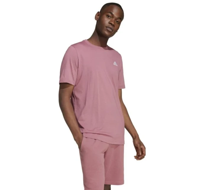 Tričko Essentials Single Jersey s malým logem M pánské model 22050849 - ADIDAS Tričko Essentials Single Jersey s malým logem M pánské model 22050849 - ADIDAS