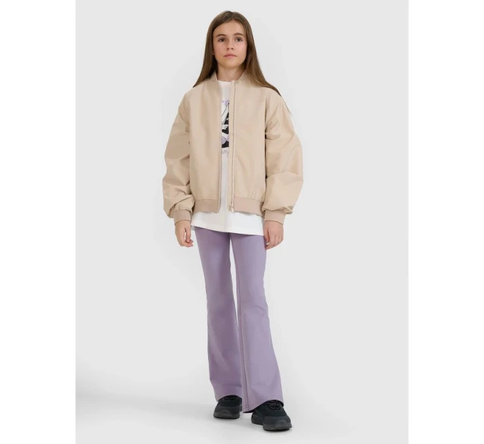 Dívčí přechodná bunda bomber 4F 4FJWSS25TJACF184-82S
