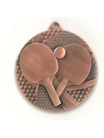 Bronzová medaile - stolní tenis - ocelová medaile