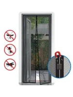 LAMELOVÁ MOSKYTIÉRA 100X220 CM SE ZAPÍNÁNÍM NA MAGNETY