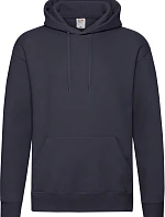 Fruit of the Loom Premium Hooded Sweat Pánská mikina s kapucí 16.2152 deep navy